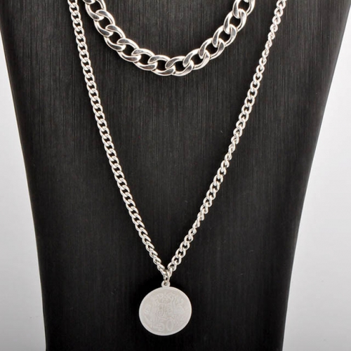 BC Wholesale Jewelry Stainless Steel 316L Popular Necklace NO.#SJ47N54