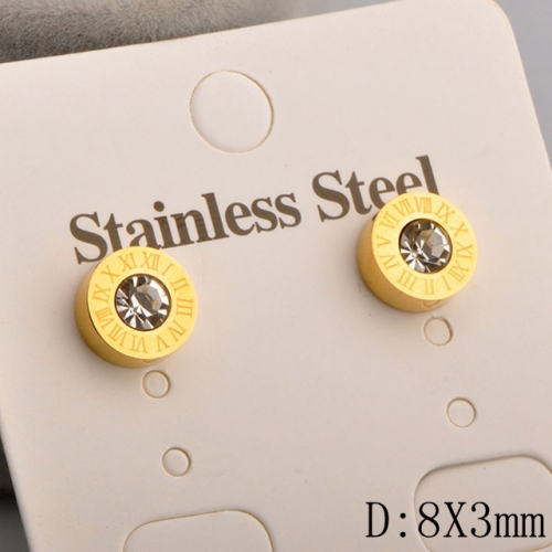 BC Wholesale Earrings Jewelry Stainless Steel 316L Popular Earrings NO.#SJ47E2
