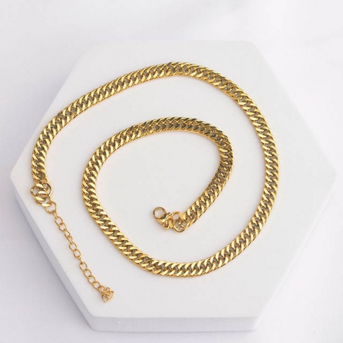 BC Wholesale Jewelry Stainless Steel 316L Popular Necklace NO.#SJ47NA095