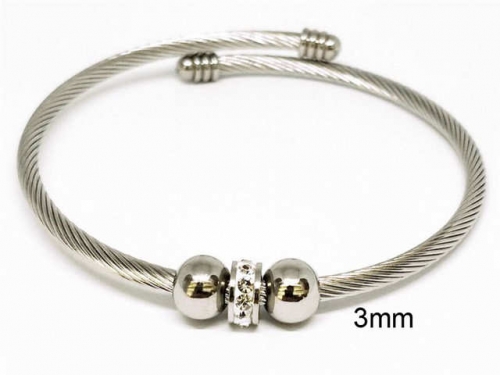 BC Wholesale Bangles Jewelry Stainless Steel 316L Bangle NO.#SJ93B036