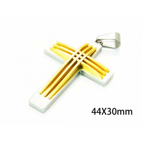 Wholesale Stainless Steel 316L Cross Pendants NO.#BC59P0416HEE