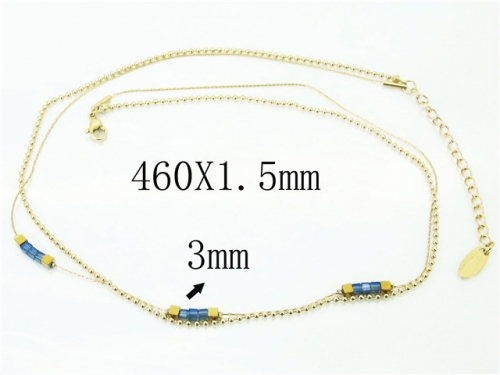 BC Wholesale Necklace Jewelry Stainless Steel 316L Jewelry Necklace NO.#BC51N0031HJD