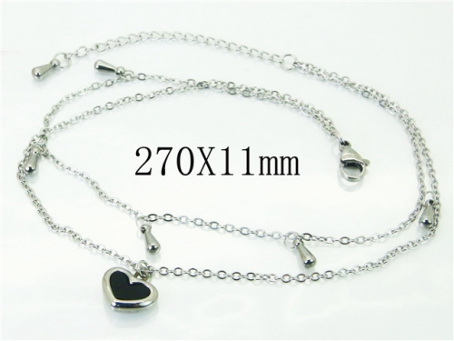 BC Wholesale Anklets Jewelry Stainless Steel 316L Anklets or Bracelets NO.#BC59B1032MLD