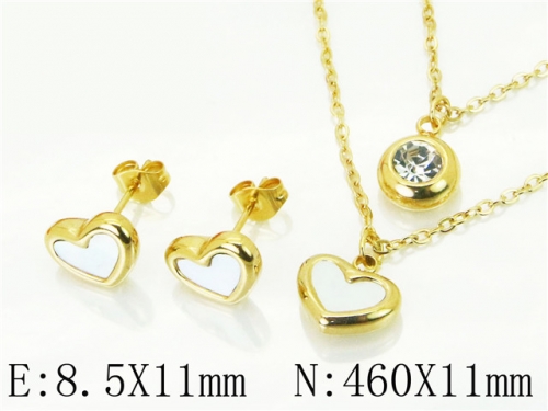 BC Wholesale Fashion Jewelry Sets Stainless Steel 316L Jewelry Sets NO.#BC59S2263HQQ