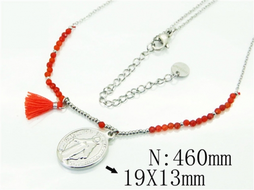 BC Wholesale Necklace Jewelry Stainless Steel 316L Jewelry Necklace NO.#BC52N0173HXX