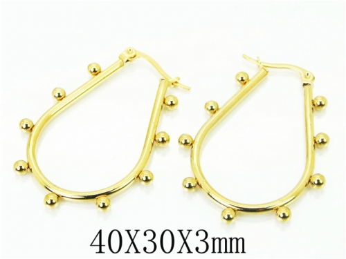 BC Wholesale Jewelry Earrings Stainless Steel 316L Earrings NO.#BC58E1685JO