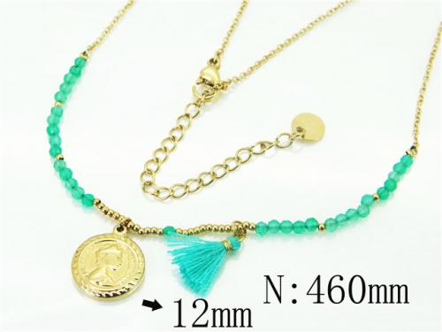 BC Wholesale Necklace Jewelry Stainless Steel 316L Jewelry Necklace NO.#BC52N0176HHZ