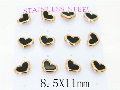 BC Wholesale Jewelry Earrings Stainless Steel 316L Earrings NO.#BC59E1027ICC