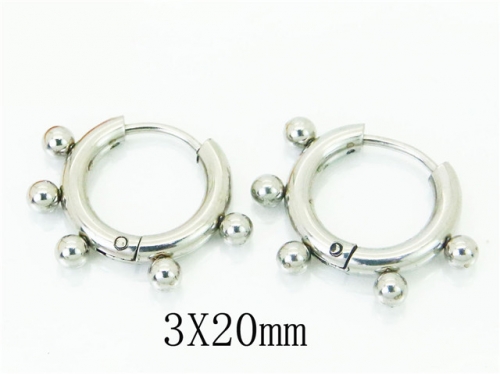 BC Wholesale Jewelry Earrings Stainless Steel 316L Earrings NO.#BC58E1720IL