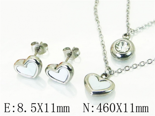 BC Wholesale Fashion Jewelry Sets Stainless Steel 316L Jewelry Sets NO.#BC59S2262OL
