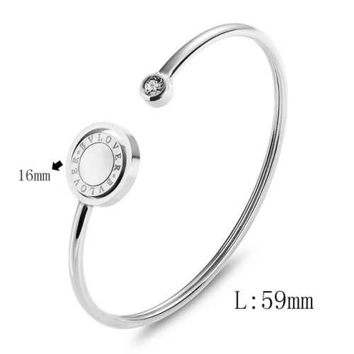 BC Wholesale Bangles Jewelry Stainless Steel 316L Bangle NO.#SJ99BS195
