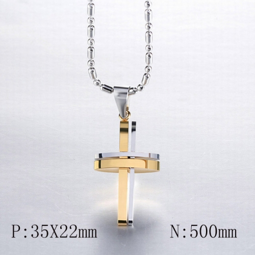 BC Wholesale Jewelry Stainless Steel 316L Popular Necklace NO.#SJ99NG48