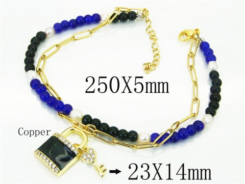 BC Wholesale Anklets Jewelry Stainless Steel 316L Anklets or Bracelets NO.#BC62B0434HIQ