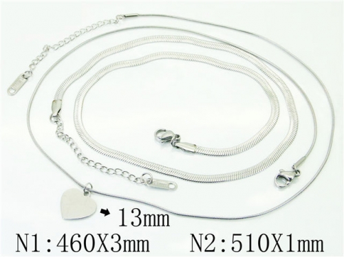 BC Wholesale Necklace Jewelry Stainless Steel 316L Fashion Necklace NO.#BC59N0095OD