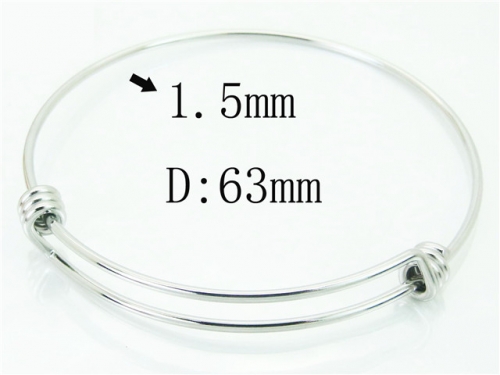 BC Wholesale Bangles Jewelry Stainless Steel 316L Bangle NO.#BC38B0685NQ