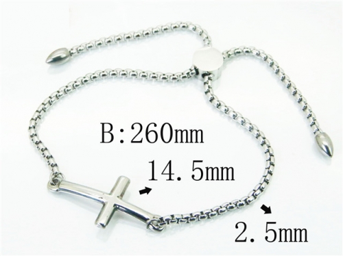 BC Wholesale Bracelets Jewelry Stainless Steel 316L Popular Bracelets NO.#BC52B0069HLD
