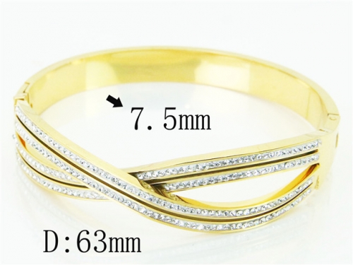 BC Wholesale Bangles Jewelry Stainless Steel 316L Bangle NO.#BC19B0959HOW