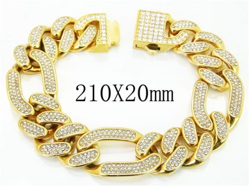 BC Wholesale Bracelets Jewelry Stainless Steel 316L Popular Bracelets NO.#BC13B0006M2