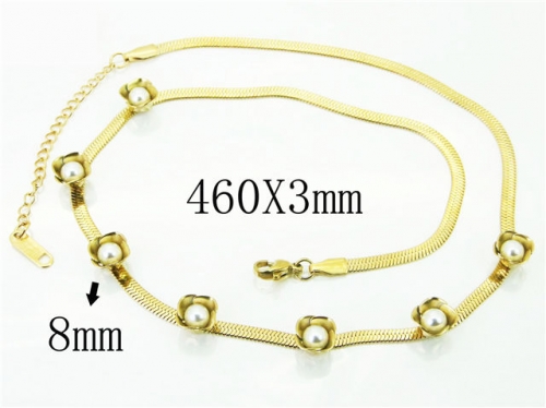 BC Wholesale Necklace Jewelry Stainless Steel 316L Fashion Necklace NO.#BC59N0126OLS