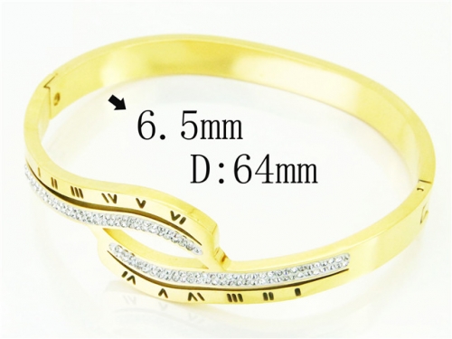 BC Wholesale Bangles Jewelry Stainless Steel 316L Bangle NO.#BC80B1353HLD