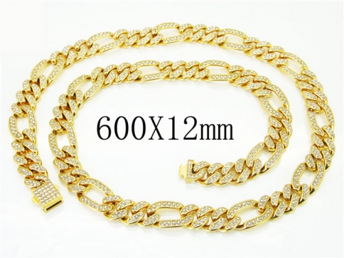 BC Wholesale Chains Jewelry Stainless Steel 316L Fashion Necklace NO.#BC13N0002H3O