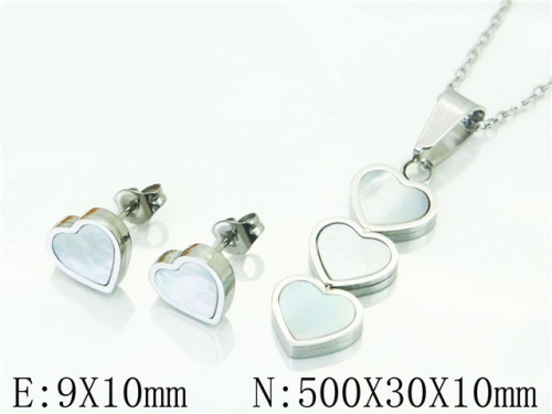 BC Wholesale Jewelry Sets Stainless Steel 316L Jewelry Sets NO.#BC59S2308HZL