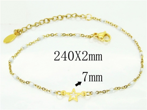 BC Wholesale Anklets Jewelry Stainless Steel 316L Anklets or Bracelets NO.#BC81B0713KC