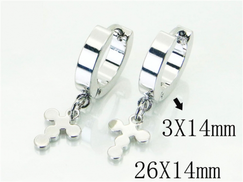 BC Wholesale Fashion Earrings Jewelry Stainless Steel 316L Earrings NO.#BC67E0490JT