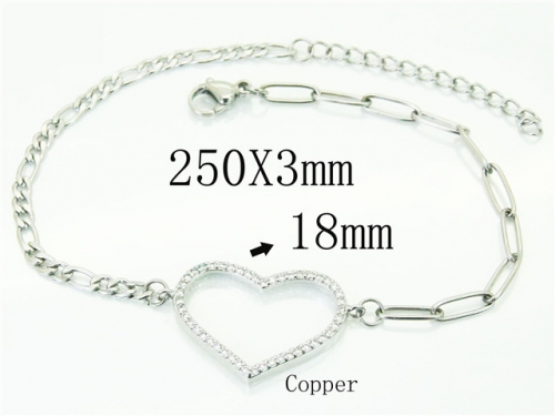 BC Wholesale Anklets Jewelry Stainless Steel 316L Anklets or Bracelets NO.#BC62B0439NZ