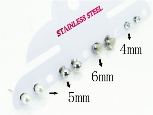 BC Wholesale Fashion Earrings Jewelry Stainless Steel 316L Earrings NO.#BC67E0510ME