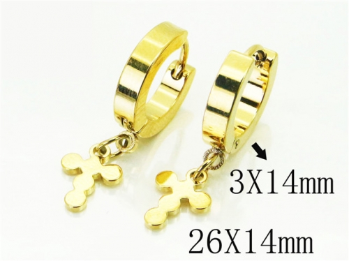 BC Wholesale Fashion Earrings Jewelry Stainless Steel 316L Earrings NO.#BC67E0491JW