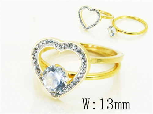 BC Wholesale Rings Jewelry Stainless Steel 316L Popular Rings NO.#BC19R1059HSS