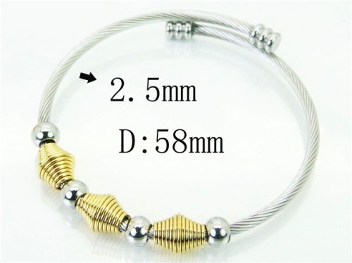 BC Wholesale Bangles Jewelry Stainless Steel 316L Bangle NO.#BC38B0663HKE