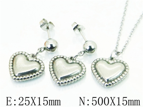 BC Wholesale Jewelry Sets Stainless Steel 316L Jewelry Sets NO.#BC91S1180MLZ