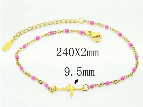 BC Wholesale Anklets Jewelry Stainless Steel 316L Anklets or Bracelets NO.#BC81B0709KU