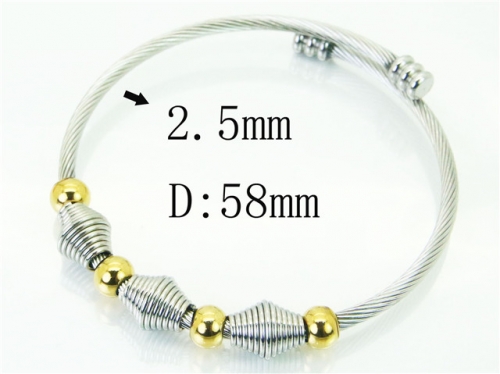 BC Wholesale Bangles Jewelry Stainless Steel 316L Bangle NO.#BC38B0662HKE