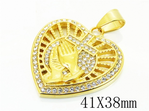 BC Wholesale Pendant Jewelry Stainless Steel 316L Pendant NO.#BC13P1856HIE