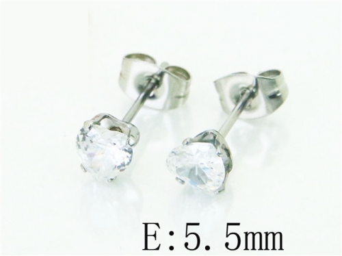 BC Wholesale Fashion Earrings Jewelry Stainless Steel 316L Earrings NO.#BC81E0503JID