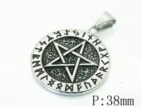 BC Wholesale Pendant Jewelry Stainless Steel 316L Pendant NO.#BC13P1812PS