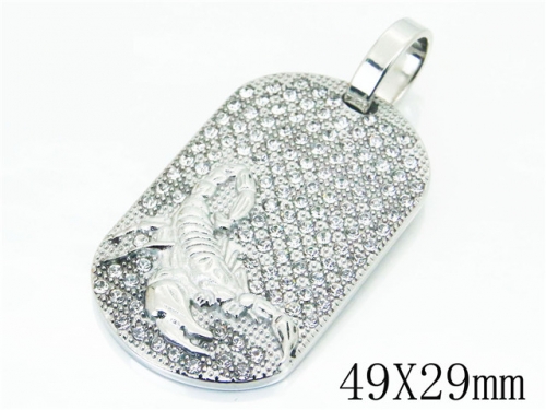 BC Wholesale Pendant Jewelry Stainless Steel 316L Pendant NO.#BC13P1778H1