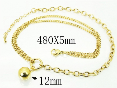 BC Wholesale Necklace Jewelry Stainless Steel 316L Fashion Necklace NO.#BC59N0056OLW