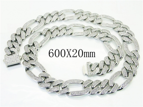 BC Wholesale Chains Jewelry Stainless Steel 316L Fashion Necklace NO.#BC13N0005HJM