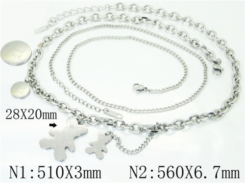 BC Wholesale Necklace Jewelry Stainless Steel 316L Fashion Necklace NO.#BC32N0591HHC