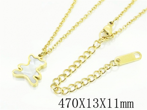 BC Wholesale Necklace Jewelry Stainless Steel 316L Fashion Necklace NO.#BC80N0554LD