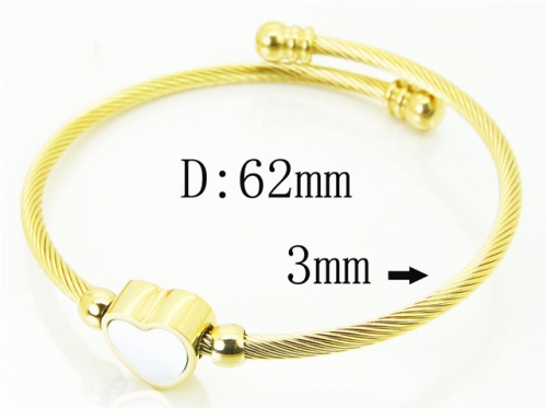 BC Wholesale Bangles Jewelry Stainless Steel 316L Bangle NO.#BC38B0697HKD