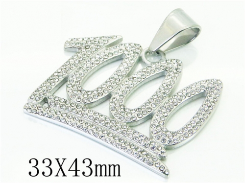 BC Wholesale Pendant Jewelry Stainless Steel 316L Pendant NO.#BC13P1893HNS