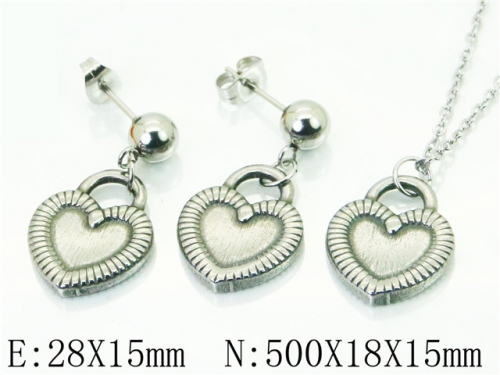 BC Wholesale Jewelry Sets Stainless Steel 316L Jewelry Sets NO.#BC91S1178MLX