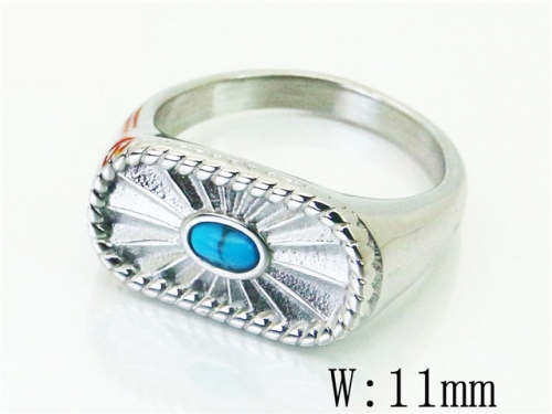 BC Wholesale Rings Jewelry Stainless Steel 316L Popular Rings NO.#BC22R1010HID