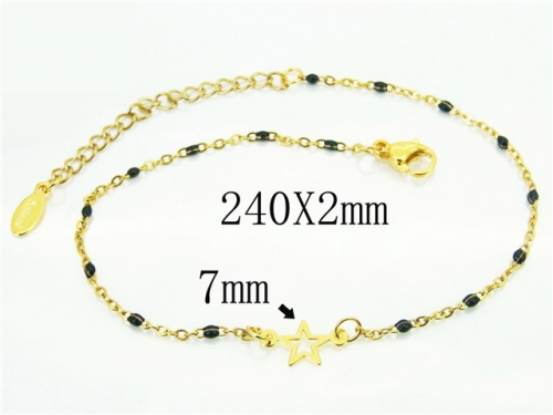 BC Wholesale Anklets Jewelry Stainless Steel 316L Anklets or Bracelets NO.#BC81B0716KA