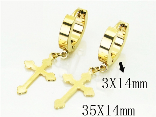 BC Wholesale Fashion Earrings Jewelry Stainless Steel 316L Earrings NO.#BC67E0487JG